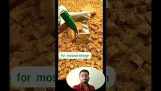 how cut stone for  mosaic design #shorts #youtubeshorts #shortsvideo