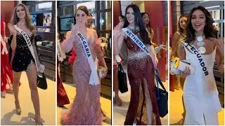 Miss Universe 2025 Delegates  in their Official Sashes