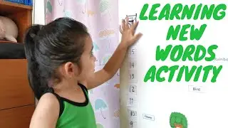 Learning activity for Toddlers and Kinder Garden/Learning new words