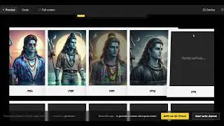 AI Studio Year-Wise Fashion Photo Generation & Studio