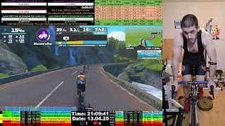 Zwift Cycling Workout Live Stream 13.04.2025 zv
