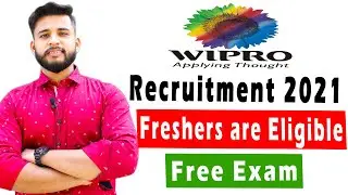 🔴 Wipro Jobs For Freshers 2021 | Off Campus Drive For 2021 Batch | Wipro Jobs | MBA Eligible