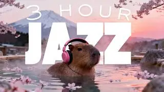 Chill Lofi Jazz to Boost Concentration | Background Café Music for Work & Study 🧠☕🎼  Capybara  HOT