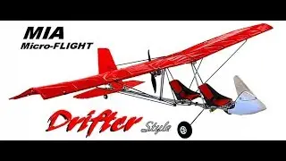 New RC Airplane Model Ultralight Drifter Style from MIA Micro-FLIGHT