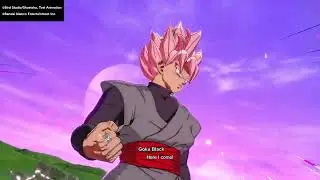 Gold freiza vs goku black rose form