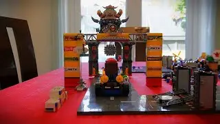 LEGO Super Mario: Mario Kart Bowser's Castle (FULL BUILD)