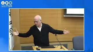 כנס חירום: הצעת החוק לריסוק האקדמיה - דברי פרופ' אריאל פורת, נשיא אוניברסיטת ת