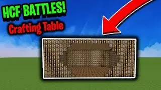 CRAZY CRAFTING TABLE BASE FIGHTS! - HCF BATTLES #2 (Obbyraidz)