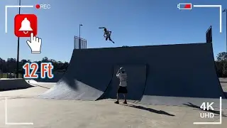 BRI DOUBLE DROP A 12 ft RAMP !!