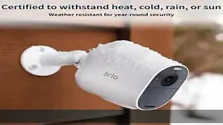 Arlo Essential Spotlight Camera - 2 Pack - Wireless Security, 1080p Video, Color Night Vision, 2 Wa