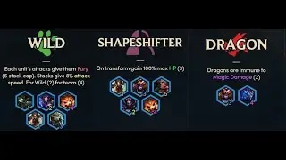 TFT | League of Legends | Wild + Shapeshifter + Dragon | TOP-1