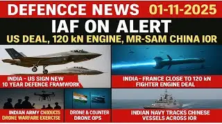 Indian Defence Update: US Defence Deal, MR-SAM Missiles & China&rsquo;s IOR Moves #indiandefence 