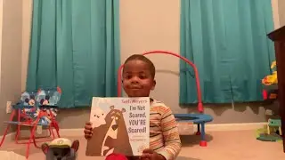 Bedtime story with me, Blake! &ldquo;I&rsquo;m not Scared, you&rsquo;re Scared&rdquo;.
