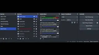 OBS how to delete audio