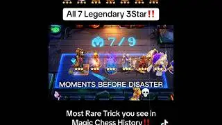 Most Trending Gameplay in Magic Chess History‼️☠️🥶 #mlbb #magicchess