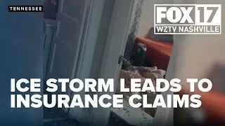 Insurance claims rise after Middle Tennessee ice storm: What homeowners need to know