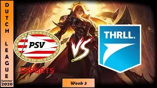 PSV Esports vs Team THRLL Highlights | Dutch League 2020 Summer Week 3