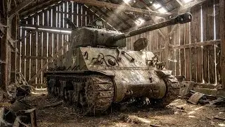 Full Restoration of a WORLD WAR 2 TANK from Abandoned Condition to New | ASMR