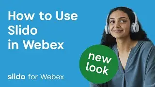 How to Use Slido Integrated in Webex | TUTORIAL