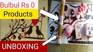 Bulbul app friends deal products unboxing || Free products unboxing