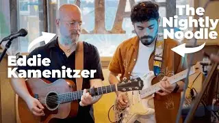 Playing with Americana Indie Folk Artist @eddiekamenitzer
