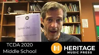 TCDA 2020 Heritage Music Press Middle School Choral Reading Session with Mark Burrows