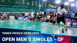Yonex Frisco Open 2025 | Open MS | QF | Adulrach Namkul vs Woo Jin Choi
