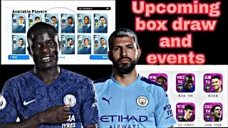 Tomorrow upcoming box draw and club selections in Pes 2020 ||