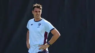 Pat Cummins puts back injury to the test in the nets