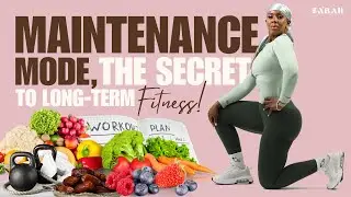 How to Stay in MAINTENANCE MODE for Fitness 📝 Ramadan Workout Plan, Fitness & Calories Tracking!