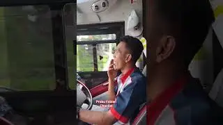Sopir Ganteng Om Radit dan Om Nando...Bus Tronton Al Hijrah Pangeran Jiu