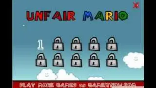 Marvelman plays: Unfair mario (RAGE MODE ACTIVATED)