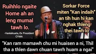 Ruihhlo do a hmanhmawh thlak tawh a ni Thiltha a thlen dawn chuan tawrh huam a ngai. -Pu Vanlalruata