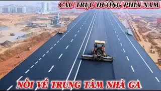 CÁC TRỤC ĐƯỜNG GIAO THÔNG KẾT NỐI PHÍA NAM VỀ TRUNG TÂM NHÀ GA.