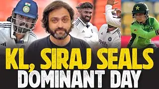 KL Rahul, Siraj Seals the Dominant Day | PAK W 129 ALL OUT | India vs West Indies 1st Test