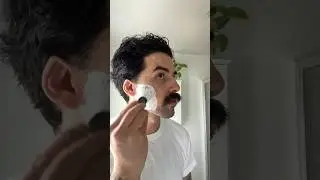 making a dish for wet shaving 😊 #asmr
