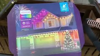 POOFZY Permanent Outdoor Lights for House, 200ft RGB+IC Smart Outdoor Decor, Daily & Pool Party Deco