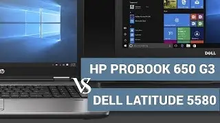 HP ProBook 650 G3 vs Dell Latitude 5580 - klasyczny format w nowoczesnym wydaniu