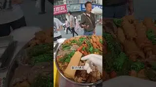 沉浸式体验在山东威海摆摊卖大锅热卤242天 #田大美卤味 #大锅热卤 #大锅卤菜 #威海美食