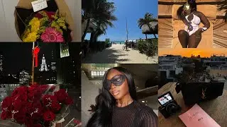 Weekly Vlog| Weekend in Mexico, 100k plaque is in! & a few days in NYC | AMINACOCOA