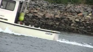 Boat traffic on the Cape Cod Canal