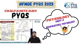 PHYSIOLOGY FMGE PYQS|PART 2-RESPIRATORY SYSTEM|FMGE SOLUTIONS #PYQ #FMGE #NEETPG