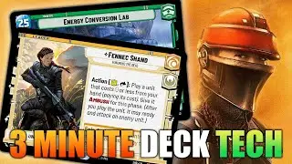Технические характеристики колоды Fennec Shand 🔥Желто-зеленый 🔥Star Wars Unlimited