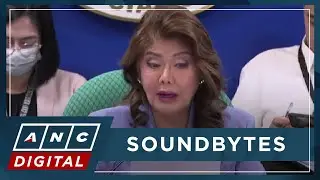 Imee Marcos: One change or misstep on One China policy will have serious consequences | ANC