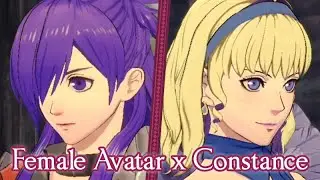 Female Avatar x Constance Support Conversation Rank C + A ★ Fire Emblem Warriors: Three Hopes