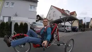 Das Flyke im Fahrradmodus   -   The Flyke in Bike Mode