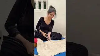 I made New dress by myself🤩 | Anju Mor | #ytshorts #minivlog #trending #fashion