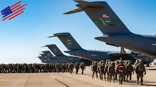 Inside the Massive C-17 Airlift as Thousands of U.S. Paratroopers Deploy | Tactical Command USA