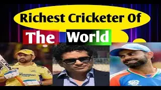 Who are the Richest Cricketers in the World right now || Top 10 Richest Cricketers in the World