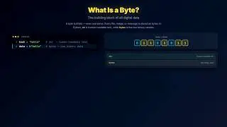 What is Python bytes? A Complete Beginner's Guide with Animation and Note